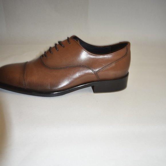 To Boot New York Firenza Cap Toe Leather Brown Cuoio Size 9.5 M main image 4